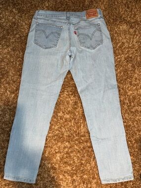 Levi's Light Blue Straight Leg Jeans
